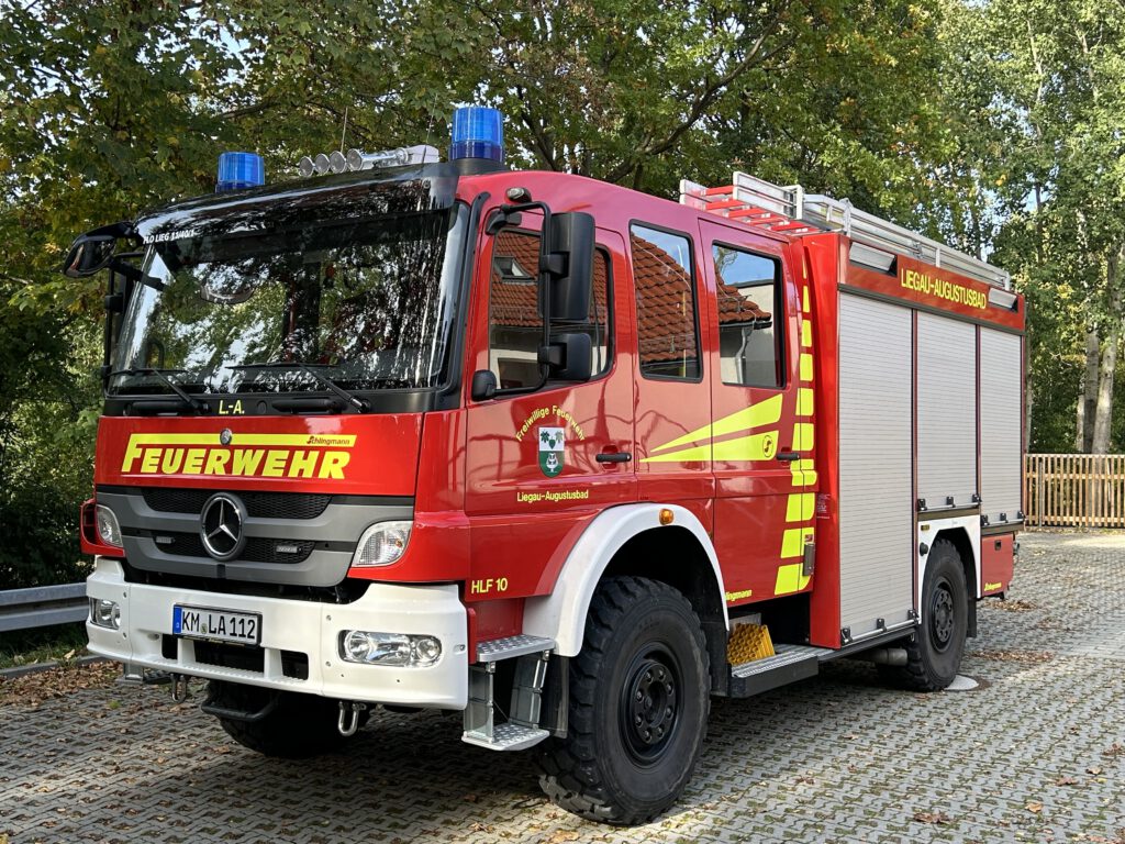 HLF 10 der Feuerwehr Liegau-Augustusbad